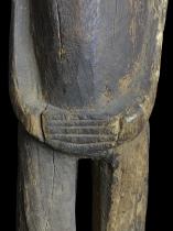 Bateba Figure on metal base - Lobi People, Burkina Faso  9