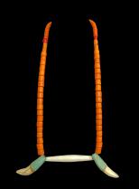 Boars Tusk Necklace - Naga People, N.E. India
