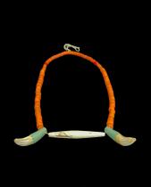 Boars Tusk Necklace - Naga People, N.E. India 6