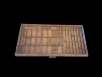 Old Wooden Printers Tray/Drawer