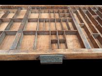 Old Wooden Printers Tray/Drawer 1