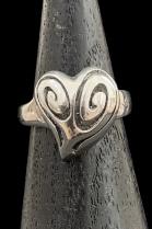Easy On Sterling Silver Heart Ring