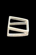 Textured Sterling Silver Square Ring (#14) 3