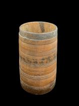 Wooden Cylindrical Container - India