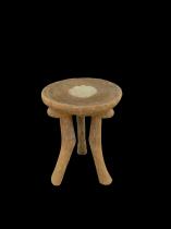 Stool with Metal Inlay - Pokot People - northern Kenya