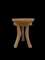 Stool with Metal Inlay - Pokot People - northern Kenya 1