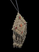 Necklace made from a Robe Fastener - Tekke people, Turkmenistan (Central Asia) 1