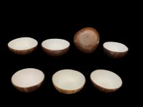 Set of 7 Small Coconut Bowls