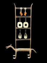 Iron Earring Display - Mali 1