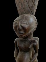 Janus Ceremonial Staff - Luba People, D.R.Congo 7