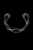 Black Horn Open Latice Cuff Bracelet 2