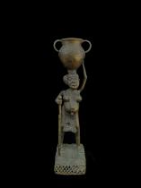 Figurative Bronze Figure - Cameroon