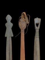 Set of 4 Weaving Sticks - Nupe People, Nigeria 2