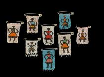 Figurative Beaded Pin (Isiqhano) - South Africa 