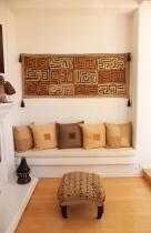 Throw or wall hanging Kuba textile 5