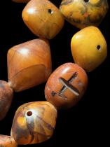 African Amber Bead Strand - Mali 3