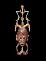 Zaouli Dance Mask - Guro People - central Ivory Coast