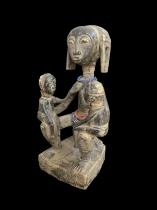 Anyi (aka Agnis) Maternity Figure with Twins - Ivory Coast 1