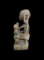 Anyi (aka Agnis) Maternity Figure with Twins - Ivory Coast 2