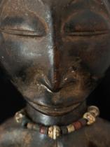 'Kabwelulu' Anthropomorphic Female Figure on Gourd CGM48- Hemba People, D.R. Congo 3