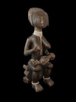 Shrine Maternity Statue CGM45- Akan People (Ashanti Group), Ghana (Please call for price and availability) 6