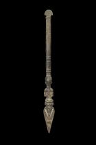 Ceremonial Dance Paddle Staff- Ijaw (or Ijo) People - Nigeria CGM49 3