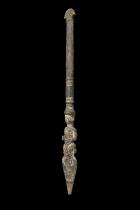 Ceremonial Dance Paddle Staff- Ijaw (or Ijo) People - Nigeria CGM49 1