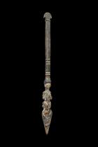 Ceremonial Dance Paddle Staff- Ijaw (or Ijo) People - Nigeria CGM49 5