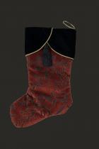 Velvet Christmas Stocking