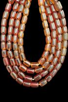 Strand of Amber Colored Beads 3