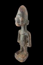 Single Male Ibeji Figure with 2 Repaired Arms - Yoruba People, Nigeria 1