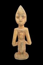 Single Ibeji Figure  - Yoruba People, Nigeria