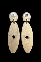 Clay posted Earrings with tribal design. #12 1