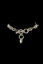 Sterling Silver Choker with Old Currency Shells from Papua New Guinea - HM26 5
