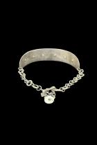 Sterling Silver Choker with Old Currency Shells from Papua New Guinea - HM26 6