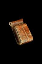 Old Ethiopian Leather Healing Scroll Protection Amulet Kitab(e) - 3 2