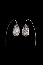 Woven Stainless Steel Earrings 1