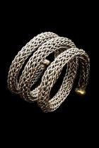 Woven Stainless Steel Coiled Ring 4