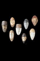 Set Of 8 Miniature 