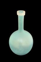 Large Bulbous Antique Looking Glass Vase