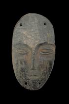 3  Bone Mask Pendants - Lega People, D.R.Congo  1