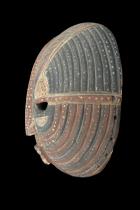 Round Kifwebe Mask - Luba People, D.R.Congo #3 3