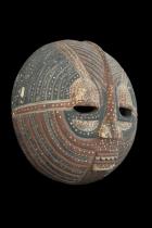 Round Kifwebe Mask - Luba People, D.R.Congo #3 5