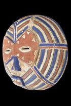 Round Kifwebe Mask - Luba People, D.R.Congo #4 1
