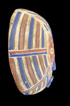 Round Kifwebe Mask - Luba People, D.R.Congo #4 5