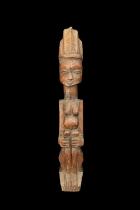Hand Carved Wooden African Figure