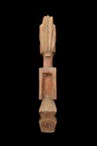 Hand Carved Wooden African Figure 3