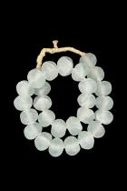 Extra Large Jumbo Recycled Glass Beads - Krobo People, Ghana 6