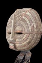 Round Kifwebe Mask #2 - Luba People, D.R.Congo 1
