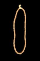 Copper Colored Glass Donut Beads - Dogon People, Mali (1) 1